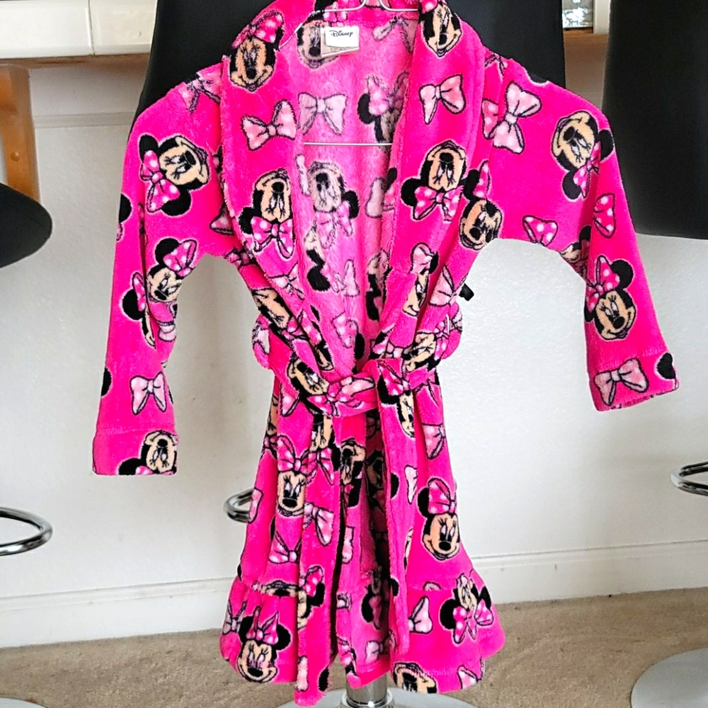 Little girl's Minnie robe🥰🥰